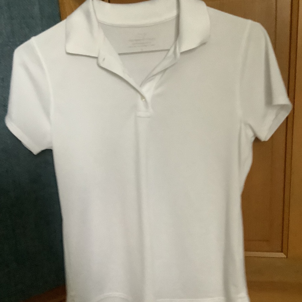 NEW! Vineyard Vines White Performance Golf Polo Shirt Women's Small